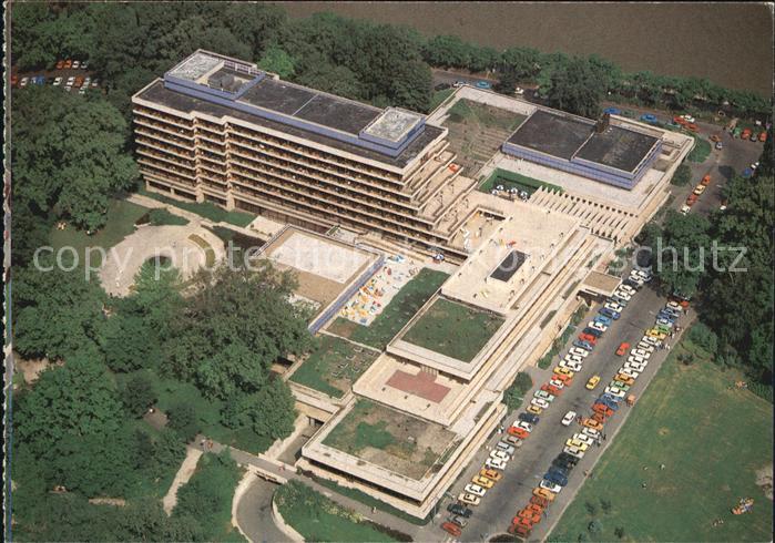 Budapest Margitsziget Margareteninsel Hotel Thermal Fliegeraufnahme