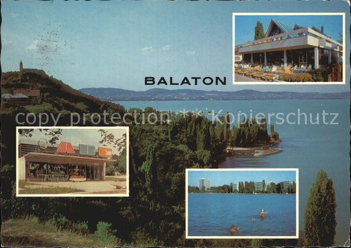 Balaton Plattensee Panorama Gaststaette Restaurant