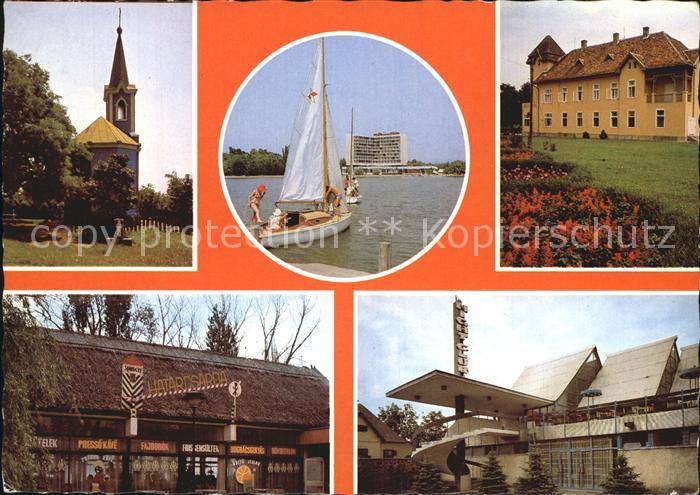 Balaton Plattensee Kirche Segeln Plattensee Hotel Restaurant