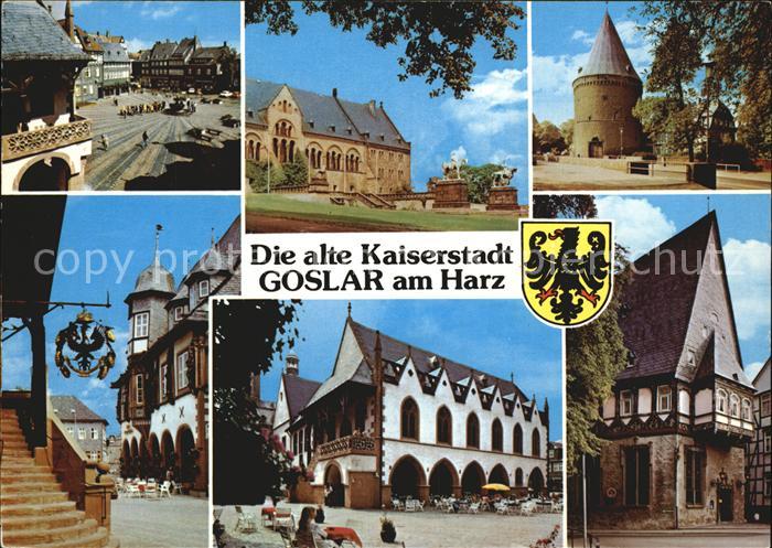 GOSLAR Harz Niedersachsen Innenstadt Marktplatz Brusttuch Patrizierhaus Kaiserpf