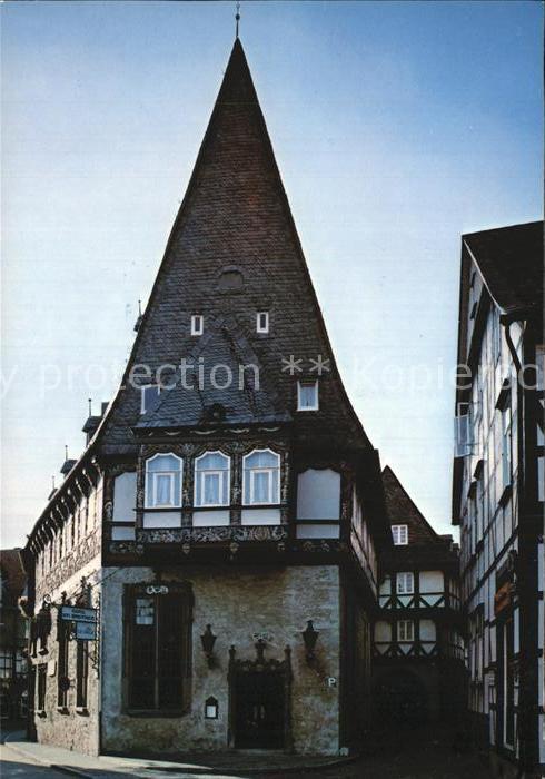 GOSLAR Harz Niedersachsen Brusttuch Patrizierhaus 16. Jhdt.