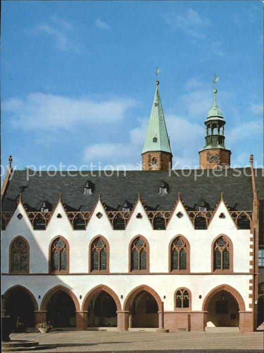 GOSLAR Harz Niedersachsen Marktplatz Rathaus