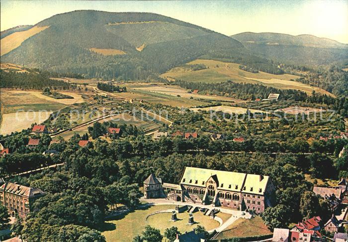 GOSLAR Harz Niedersachsen Kaiserpfalz Fliegeraufnahme