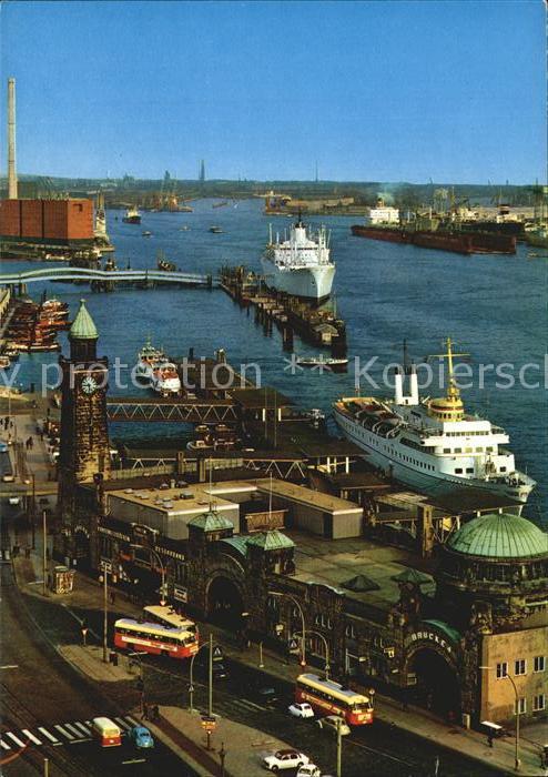 St Pauli Landungsbruecken Hafen