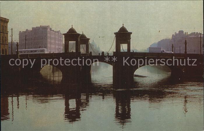 Leningrad St Petersburg Staro Kalinkin Bridge Bruecke