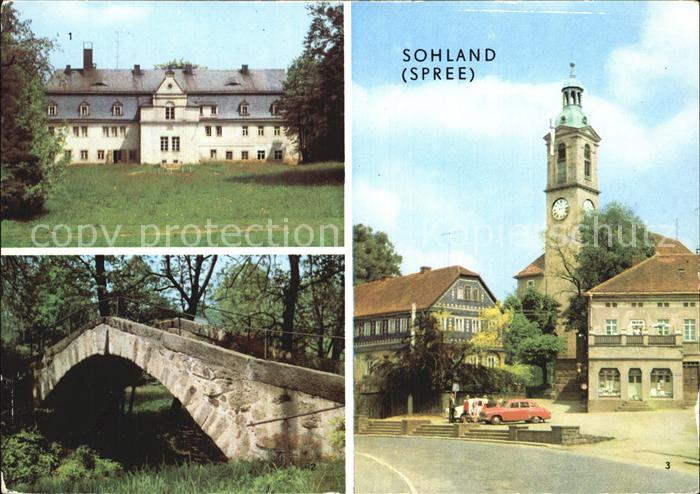 Sohland Spree Heilstaette Himmelsbruecke Marktplatz