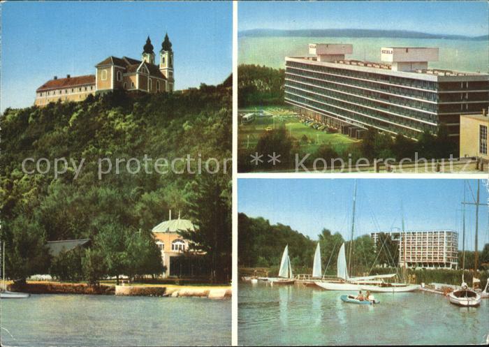 Tihany Balatonfuered Kirche Hotel Seglerhafen Plattensee