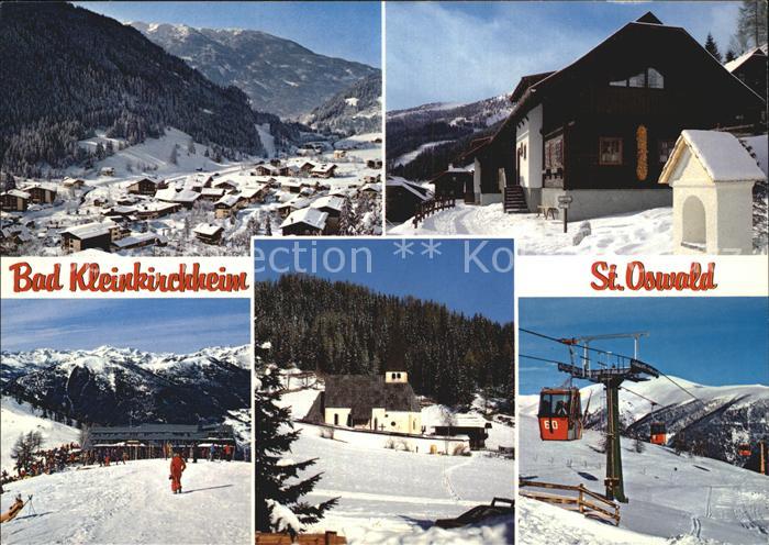 St Oswald Kaernten Wintersportplatz Alpenpanorama Bergbahn
