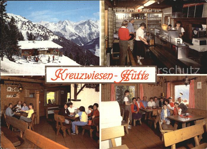 Zell Ziller Tirol Kreuzwiesen Huette Schigebiet Kreuzjoch Alpenpanorama