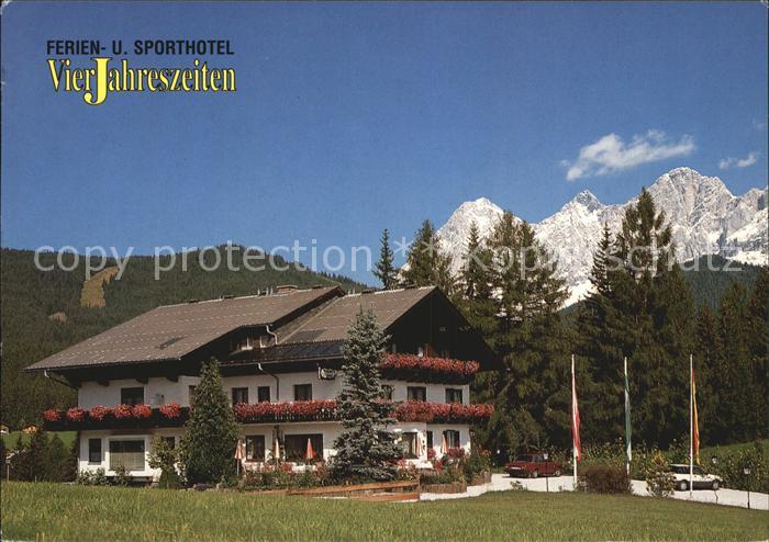 Ramsau Dachstein Steiermark Ferien und Sporthotel Vier Jahreszeiten