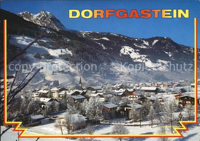 Dorfgastein Gesamtansicht Wintersportplatz Schischaukel Grossarl