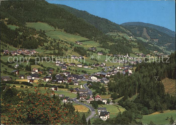 Bad Kleinkirchheim Kaernten Panorama Kurort