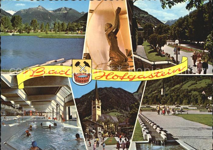 Bad Hofgastein Erholungscenter Kurpark Hallenbad Kirche Skulptur