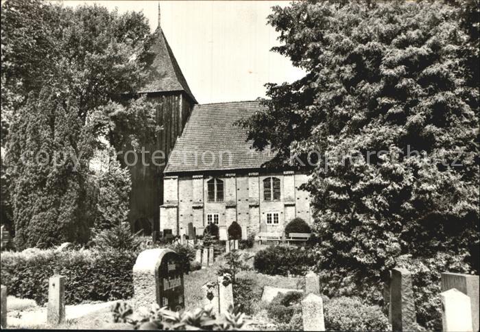 Prerow Ostseebad Seemannskirche 18. Jhdt. Friedhof