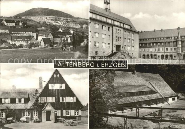 Altenberg Erzgebirge Teilansichten Kurort