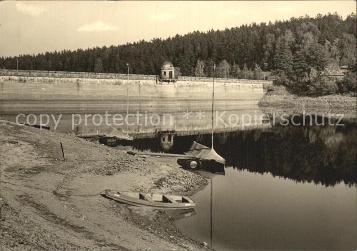 Malter Talsperre Sperrmauer Stausee