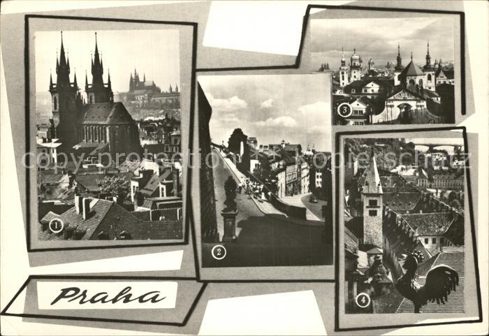 Praha Prahy Prague Tynsky chram Hrad Mala Strana Veze Stareho Mesta sv. Vita Kat
