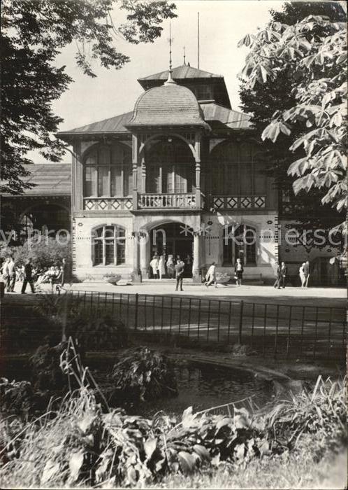 Bad Salzbrunn Szczawno-Zdroj Pijalnia Historisches Gebaeude