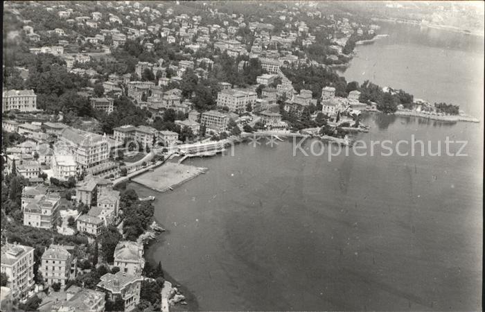 Opatija Abbazia Fliegeraufnahme
