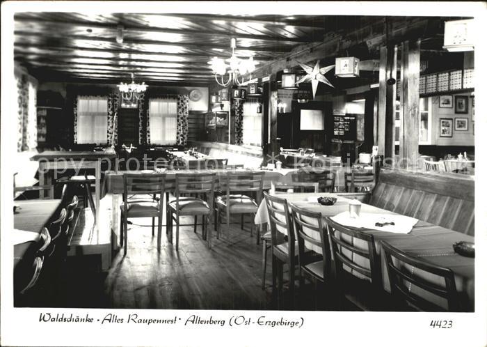 Altenberg Erzgebirge Waldschaenke Altes Raupennest