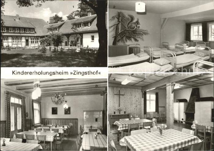 Zingst Ostseebad Kindererholungsheim Zingsthof Schlafraum Tagesraum Bonhoeffersa