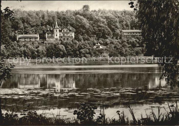 Bad Buckow Maerkische Schweiz Uferpartie am Griepensee