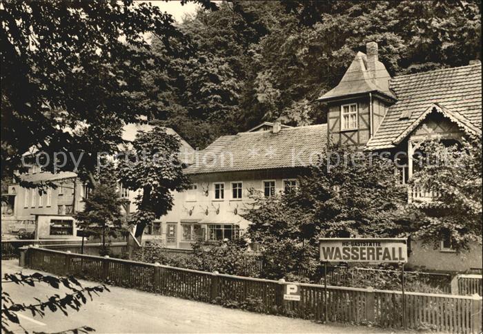 Trusetal HO Gaststaette Wasserfall