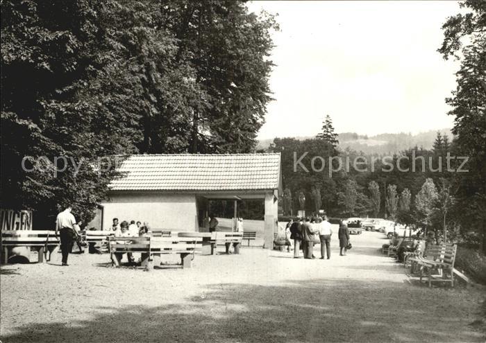 Trusetal Rastplatz Parkplatz am Wasserfall