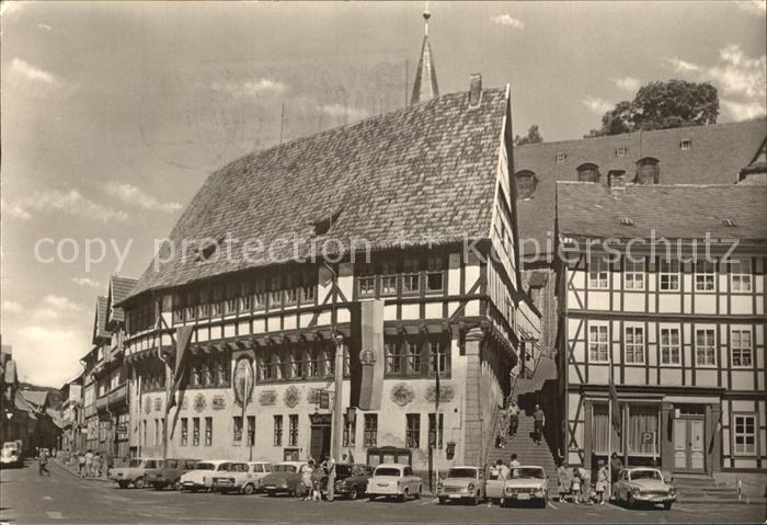 Stolberg Harz Rathaus Fachwerkhaus Luftkurort