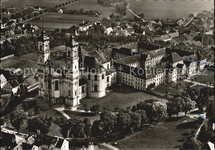 Ottobeuren Benediktinerabtei Kloster Fliegeraufnahme
