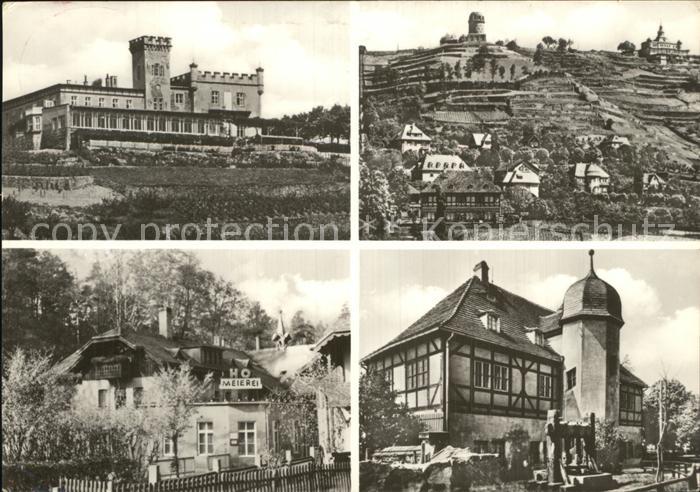 Radebeul Friedensburg Spitzhaus HO Meierei Hofloessnitz