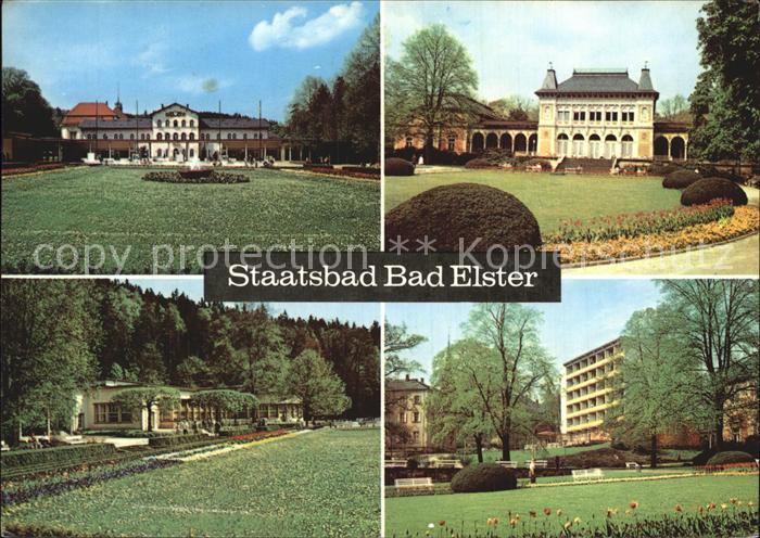 Bad Elster Staatsbad Badehaus Kurhaus HO Badekaffee Kliniksanatorium