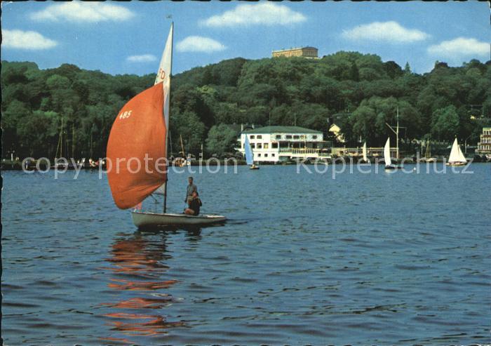 Essen Ruhr Baldeneysee Segelboote