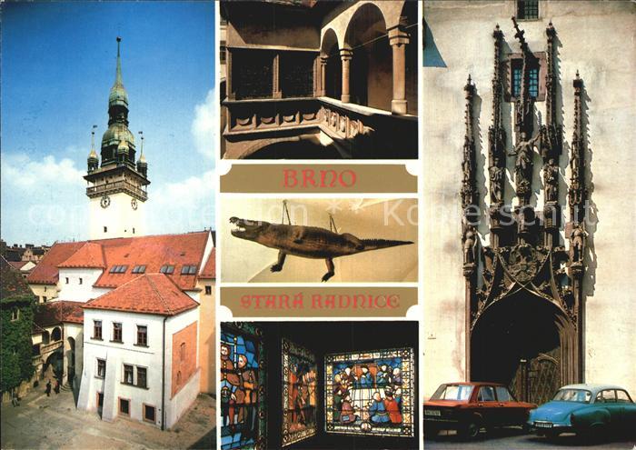 Brno Bruenn das Alte Rathaus Stara radnice Vieil Hotel de ville