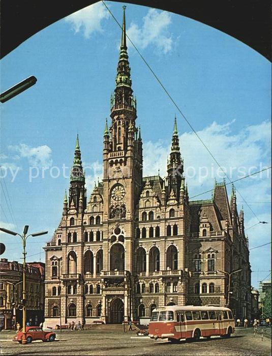 Liberec Radnice postavena v pseudorenesancnim slohu v letech