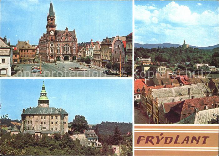 Frydlant Mestu ktere vzniklo kolem roku jako trzni osada vevodi statni hrad a za