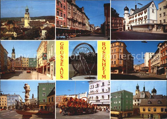 Rosenheim Bayern Teilansichten