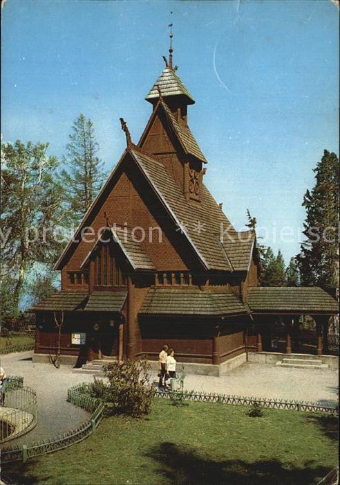 Karpacz Bierutowice Swiatynia Wang drewniany kosciolek z XIII wicku sprowadzony