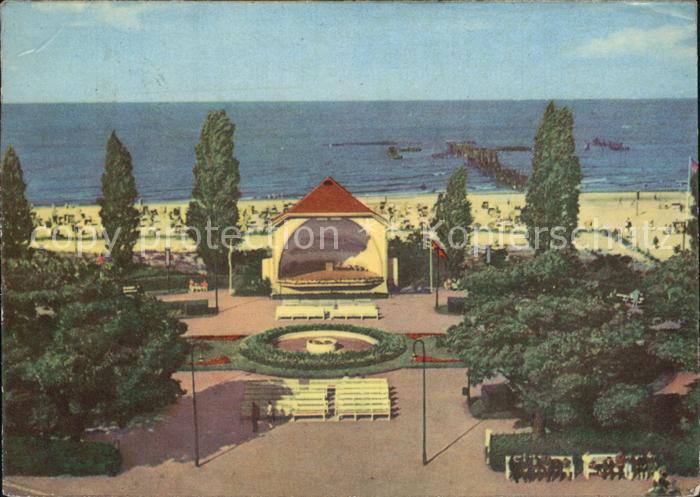 Heringsdorf Ostseebad Usedom Strand Konzertplatz See