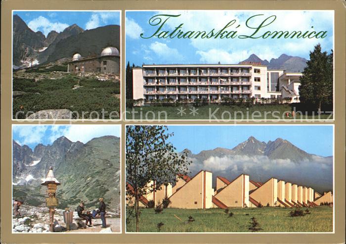 Tatranska Lomnica Tatransky narodny park Vysoke Tatry Eurocamp FICC Skalnata dol