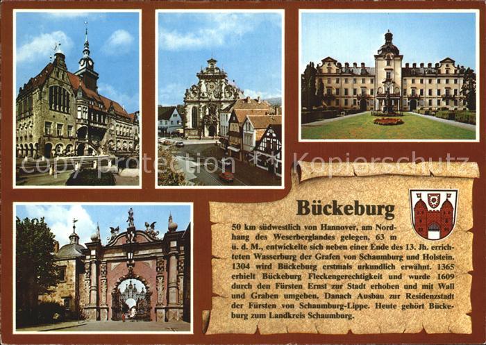 Bueckeburg Teilansichten