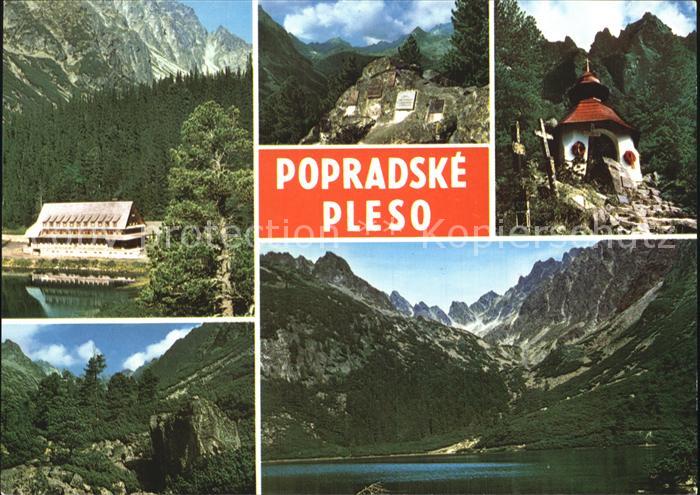 Vysoke Tatry Hohe Tatra les Hautes Tatras Popradske pleso