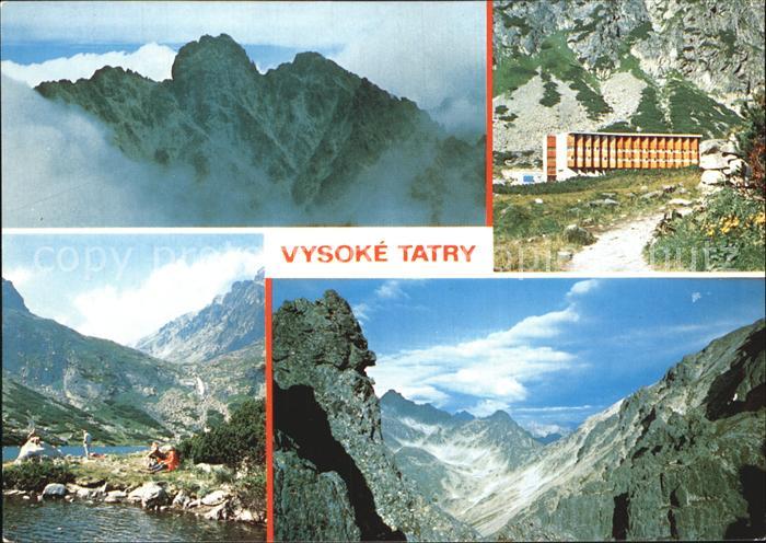 Vysoke Tatry Hohe Tatra Velicka dolina