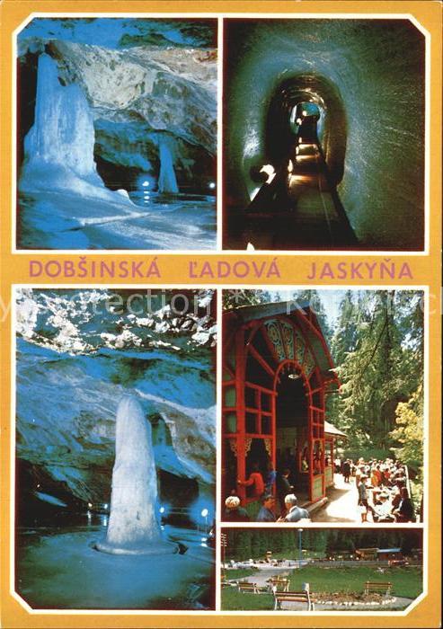 Dobsinai Dobšinská Ladova Jaskyna die Hoehle