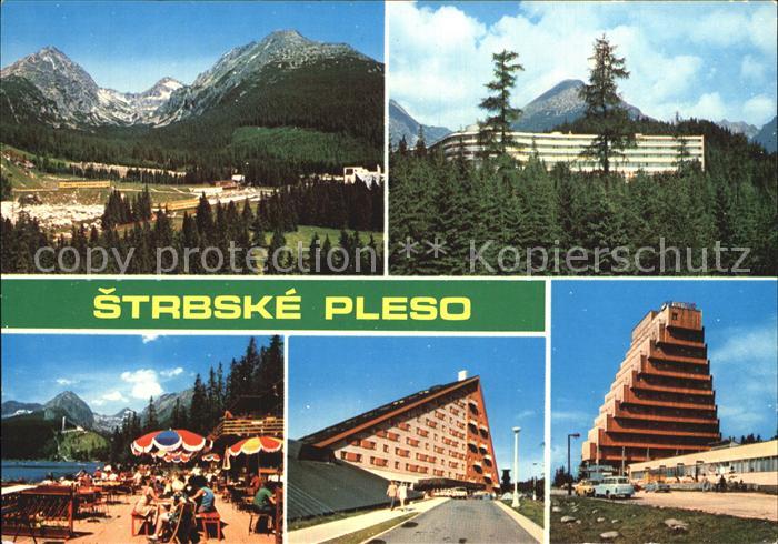 Vysoke Tatry Hohe Tatra Strbske pleso