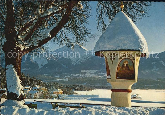 Marterle Kaernten am Faakersee Winter