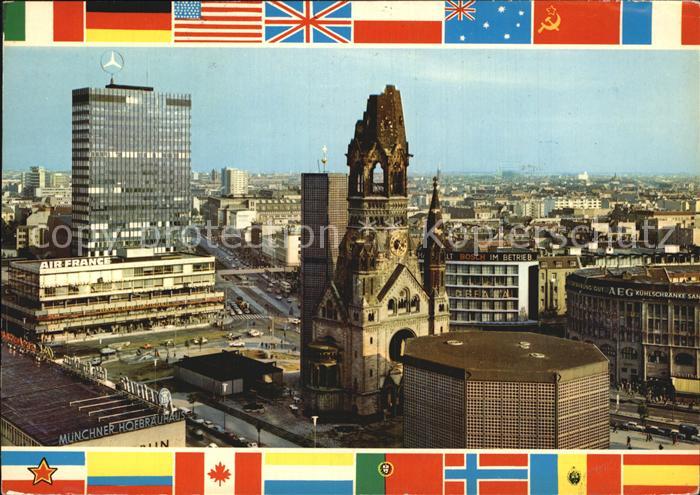 BERLIN  CITY Europa Center Kaiser-Wilhelm Gdaechtniskirche
