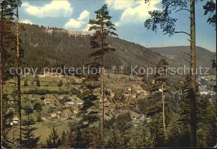 Wildbad Schwarzwald Ortsansicht