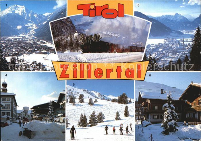 Tirol Region Zillertal Mayrhofen Zillertalbahn Stumm Kaltenbach