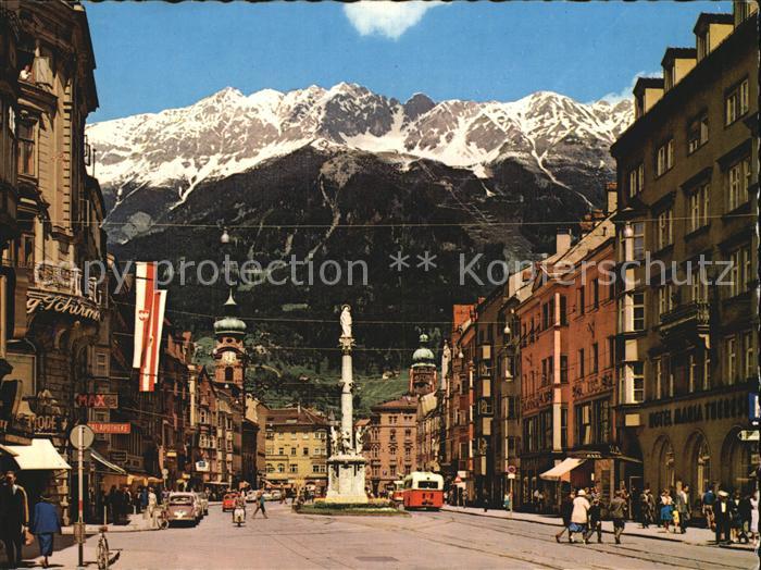 Innsbruck Maria-Theresien-Strasse Annasaeule